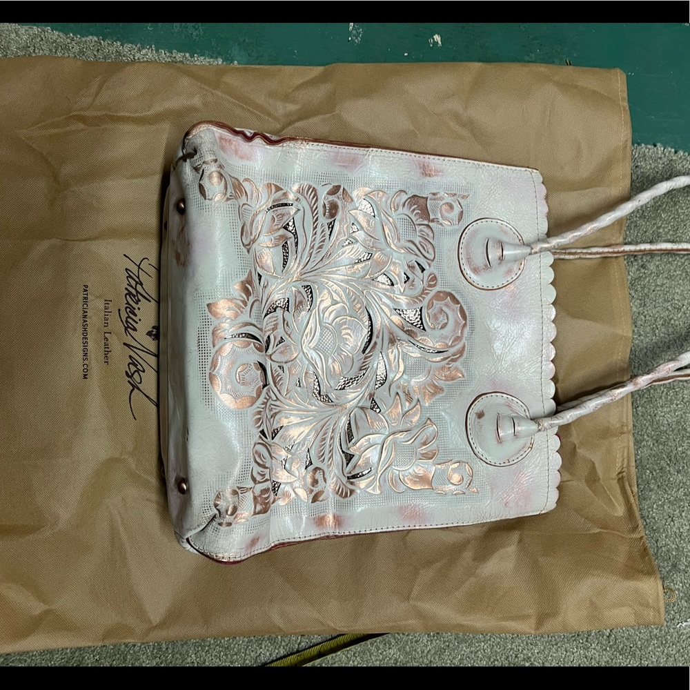 Patricia Nash leather tote! Just sits in my closet!